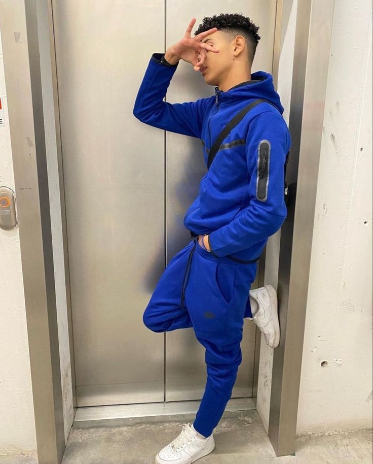 Nike Tech Fleece Blue