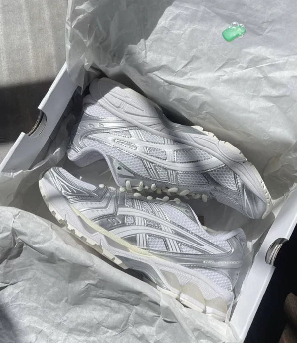 Asics Gel Kayano White Grey