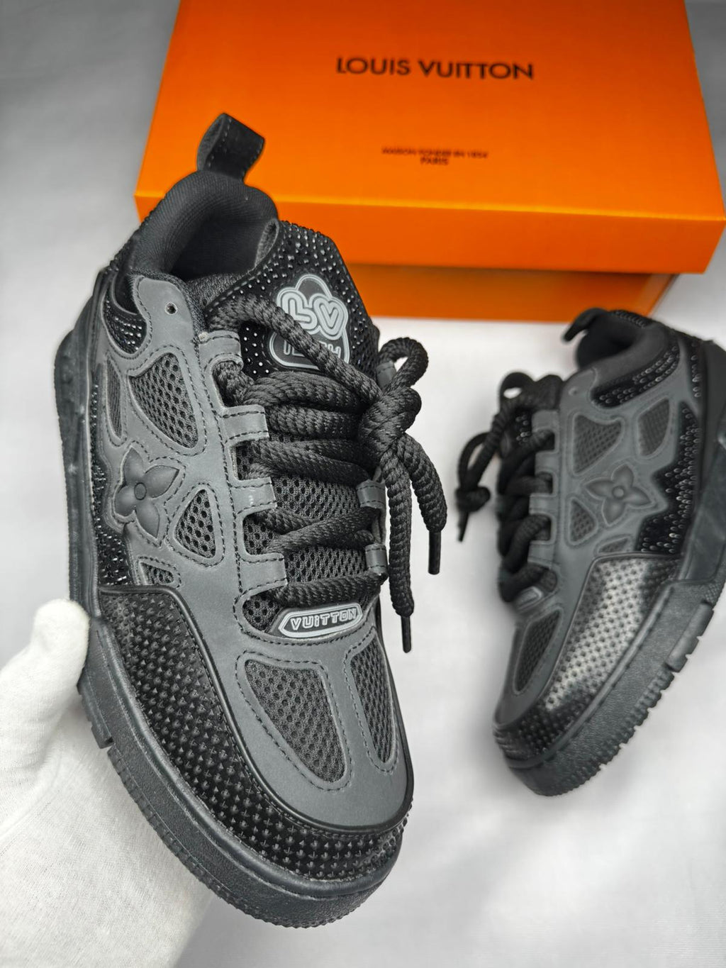Louis Vuitton Skate Black and Grey