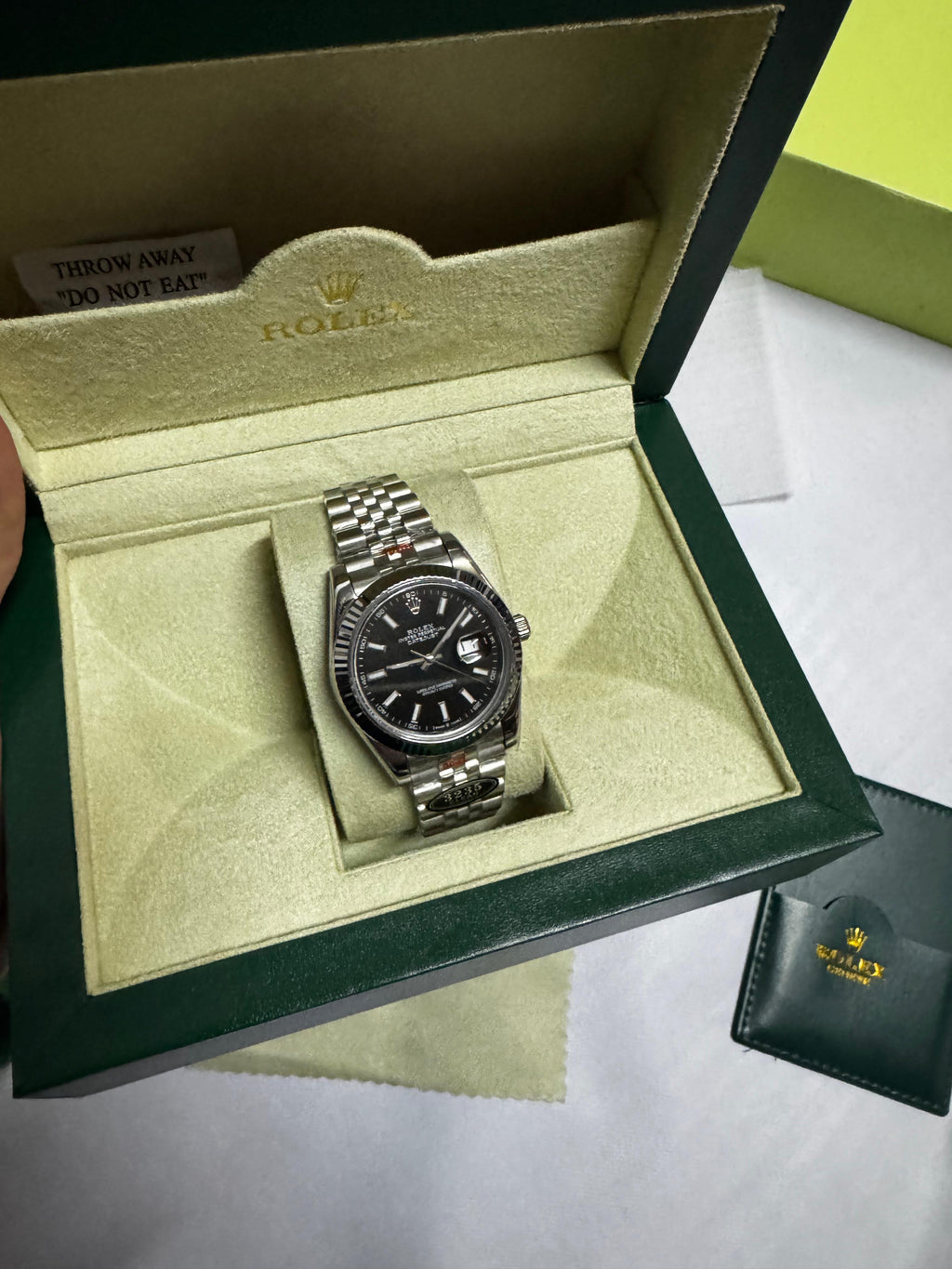 Reloj Rolex 2026 (Alta Calidad ) Classic Black