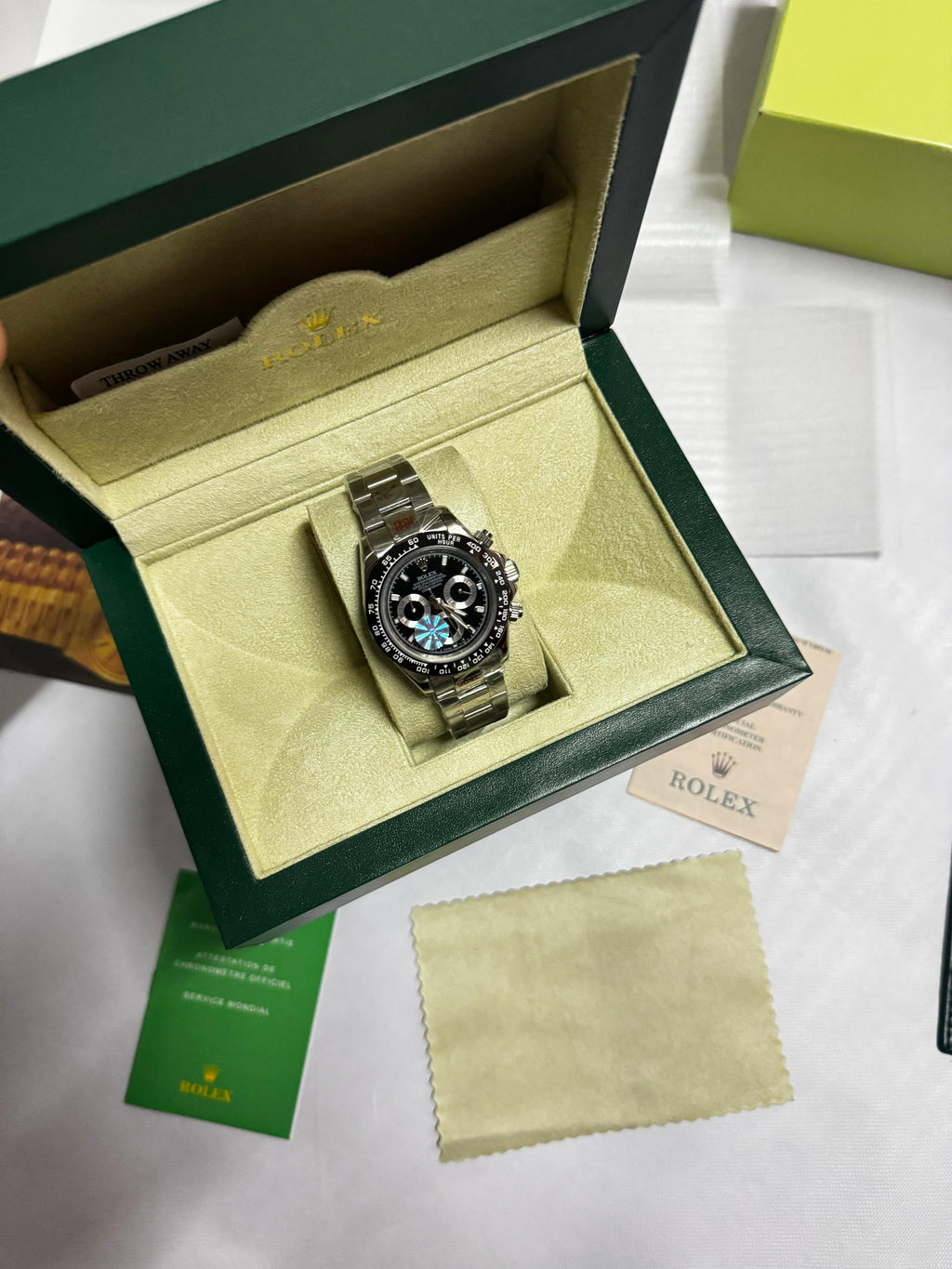Reloj Rolex 2026 (Alta Calidad ) Black Circule