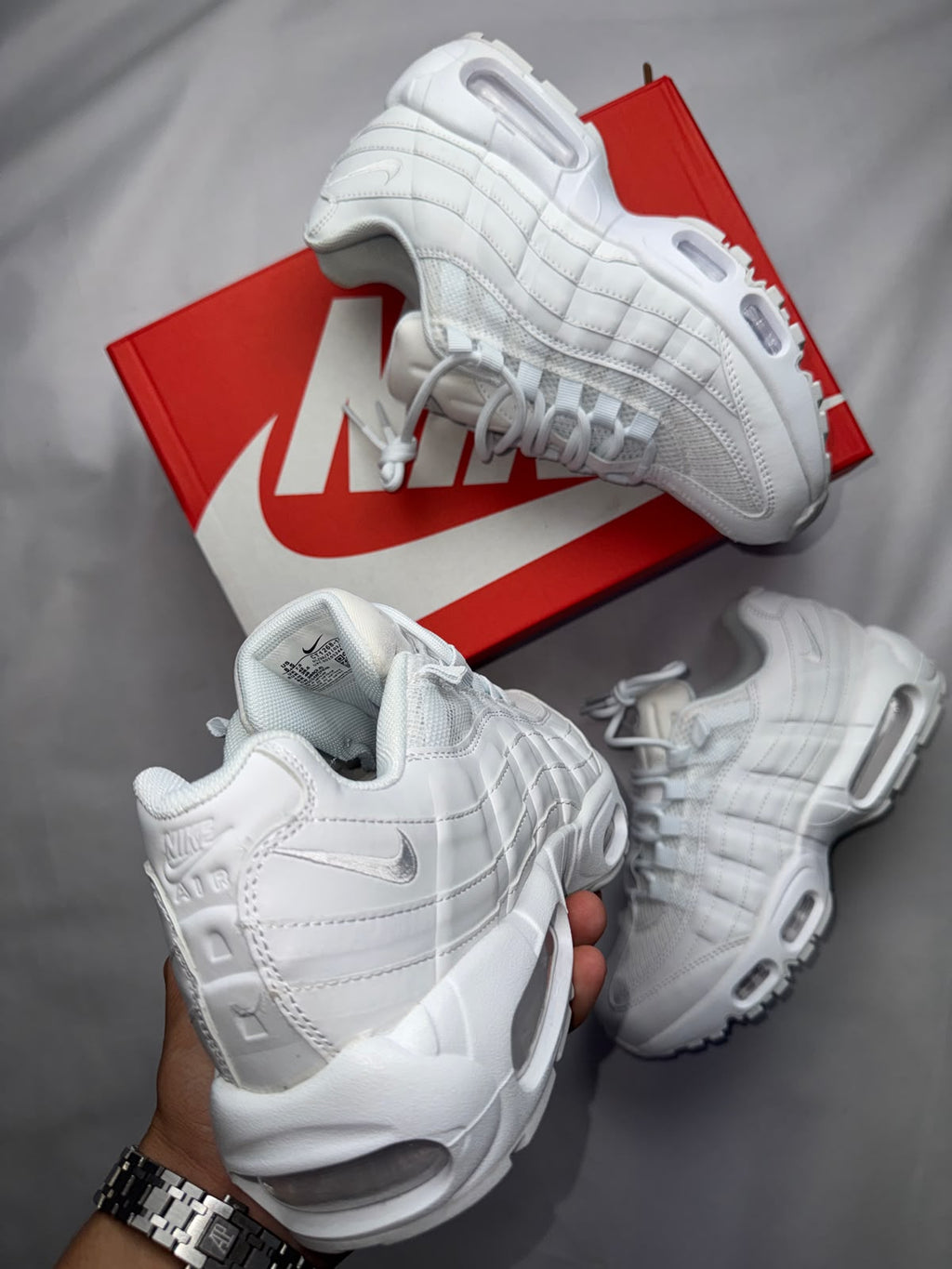 Nike Air Max 95 Triple White
